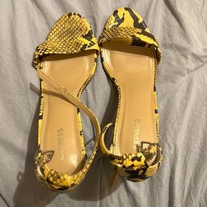 Gently used heels from Express.
